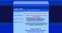 Desktop Screenshot of any2fe.com.ar